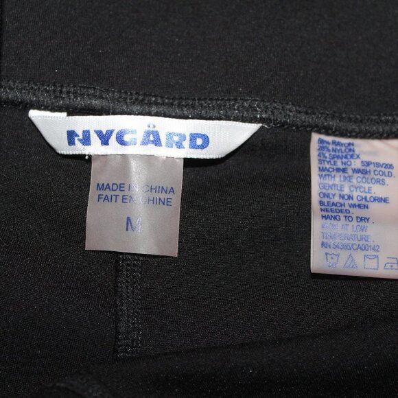 NYGARD Slimming Athletic Black Shorts - Picture 5 of 7